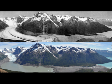 Glaciar Ameghino en Argentina