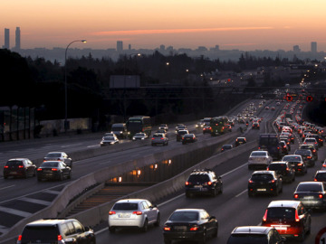 Vista de la contaminaci&oacute;n de Madrid