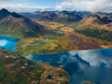 Lago Chikuminuk, Alaska