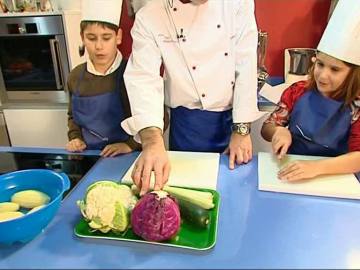 Los Jimenez cocinan una crema ¡tricolor! 