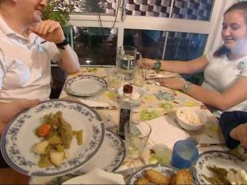 Las verduras en la mesa de los Rosa García 