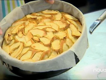 Tarta de manzana apta para diabéticos