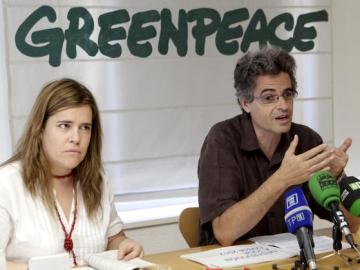 El director de Greenpeace presentando 'Destrucción a toda costa'