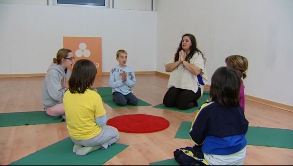 El yoga, muy saludable para los niños