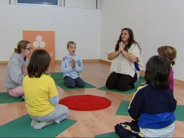 El yoga, muy saludable para los niños