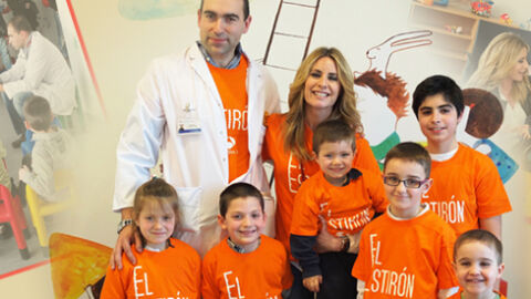 Ainhoa Arbizu visita el Hospital Rey Juan Carlos de Madrid Ainhoa Arbizu visita el Hospital Rey Juan Carlos de Madrid