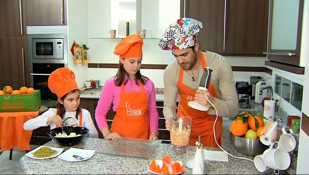 Rebeca y Siena cocinan junto a Roberto