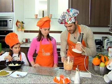 Rebeca y Siena cocinan junto a Roberto