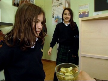 El Estirón se propone que Laura y Rocío coman verduras "de tupper"