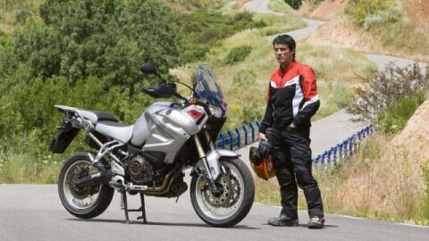 Equipación motorista