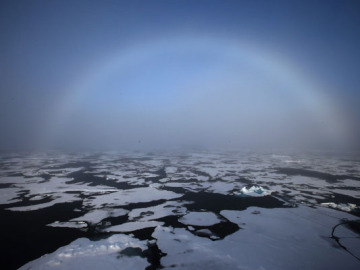 La capa de hielo del Ártico registra su sexto nivel más bajo