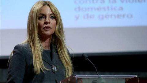 María Ángeles Carmona, en una comparecencia María Ángeles Carmona, en una comparecencia