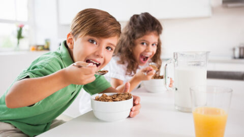 Los cereales, producto básico en la alimentación de los niños Los cereales, producto básico en la alimentación de los niños