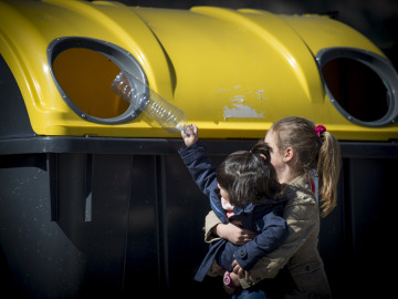 "En España ya se reciclan 7 de cada 10 envases domésticos ©Ecoembes