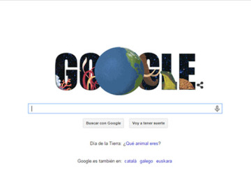 Doodle de Google para celebrar el Día de la Tierra