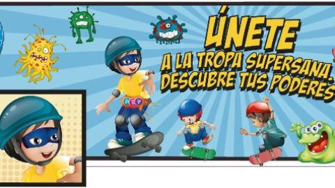  La Asociaci&oacute;n Espa&ntilde;ola de Pediatr&iacute;a pone en marcha a la 'Tropa Supersana' 