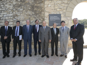 La red de Reservas de la Biosfera Mediterráneas inicia su actividad en el castillo de Castellet