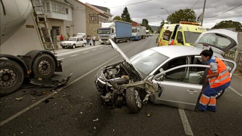 Ocho fallecidos y cinco heridos en los cinco accidentes de este fin de semana
