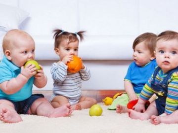 Los bebés consumen menos fruta y aceite oliva del recomendado