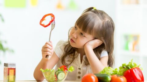 Las verduras, el alimento que menos gusta a los ni&ntilde;os