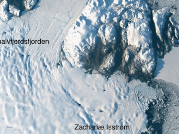 La NASA alerta del deshielo de un glaciar en Groenlandia 
