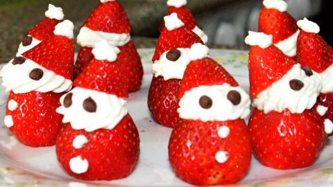 Fresas Papá Noel Fresas Papá Noel