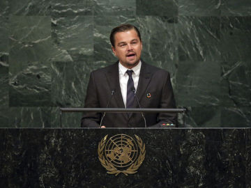 Leonardo DiCaprio: "El acuerdo contra el cambio climático es histórico pero no suficiente" 