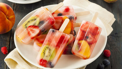 Helado de frutas casero Helado de frutas casero