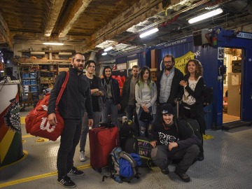 Equipo de la expedición al Ártico 