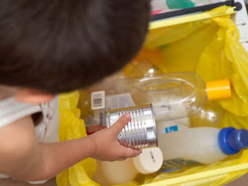 Reciclaje de envases en casa