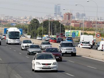 Tráfico en Madrid el fin de semana