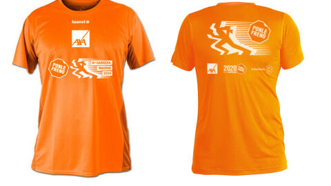 La camiseta de la 8ª carrera Ponle Freno Madrid