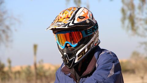 Casco motorista