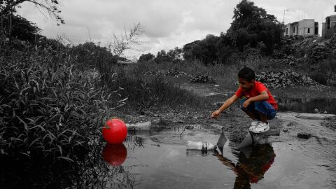Contaminación, el mayor riesgo para la salud de los niños. Contaminación, el mayor riesgo para la salud de los niños.
