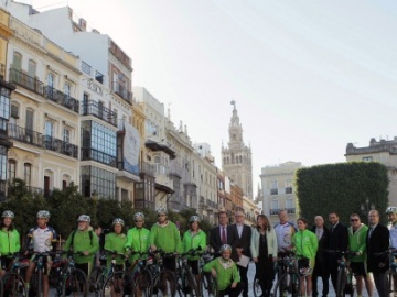 'De Sevilla a Marrakech', una marcha en bicicleta para apoyar la lucha contra el cambio climático 