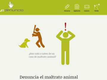 'Yo Denuncio', la primera web para denuncias de maltrato animal 