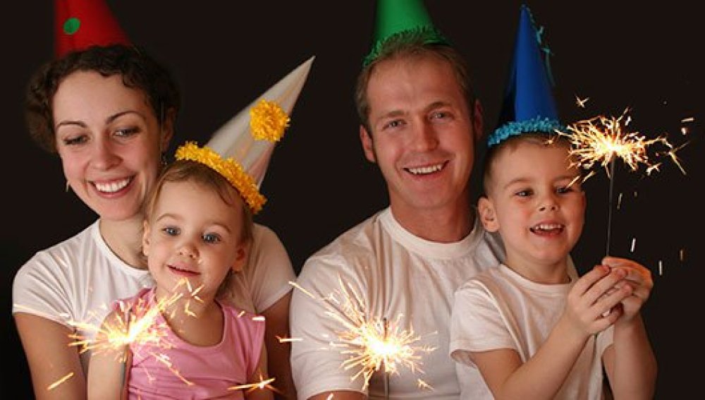 Diez propósitos para toda la familia en Año Nuevo