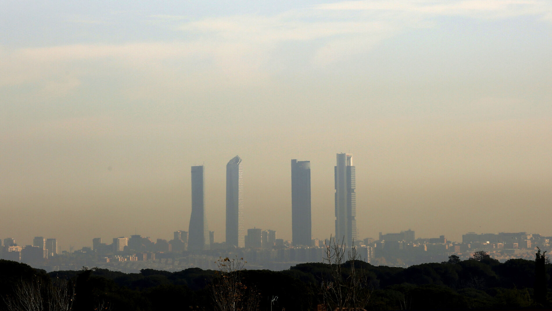 Contaminación en Madrid