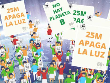 WWF convoca las movilizaciones para la Hora del Planeta