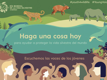 Escuchemos las voces de los jóvenes en el Día Mundial de la Vida Silvestre