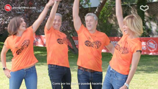 Los presentadores de Atresmedia te invitan a participar en la Carrera Ponle Freno de Madrid