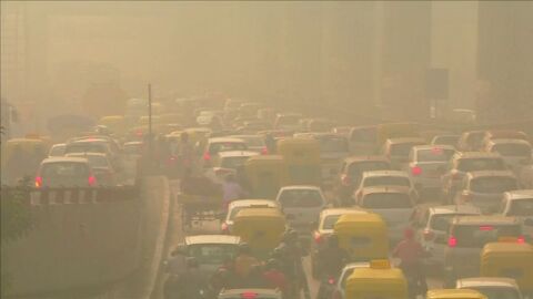 Niveles de polución extremos en Nueva Delhi Niveles de polución extremos en Nueva Delhi