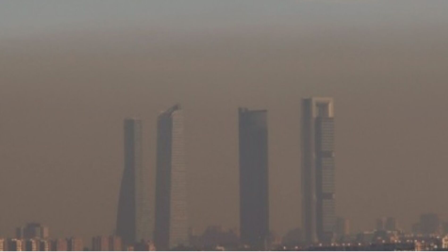 Contaminación en Madrid