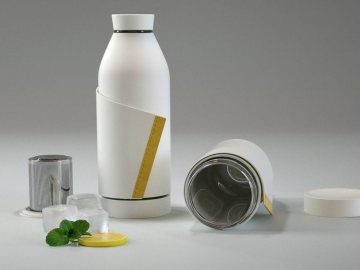 'Closca Bottle', una innovadora botella reutilizable que pretende acabar con el plástico 