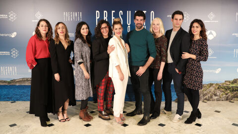 Parte del elenco de 'Presunto Culpable'