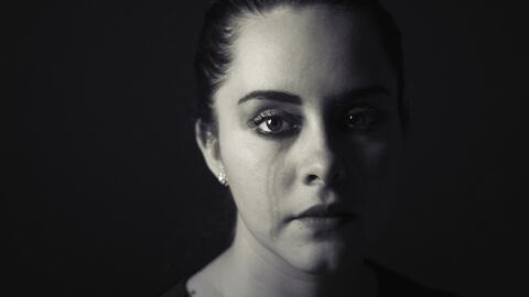 Mujer triste