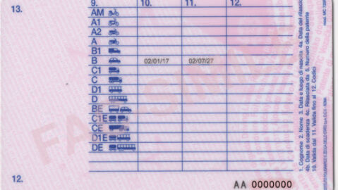Carnet de conducir de Italia Carnet de conducir de Italia