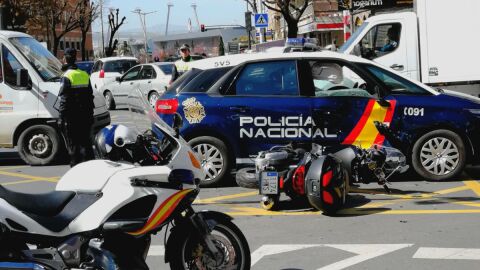 Aparatoso accidente en Granada