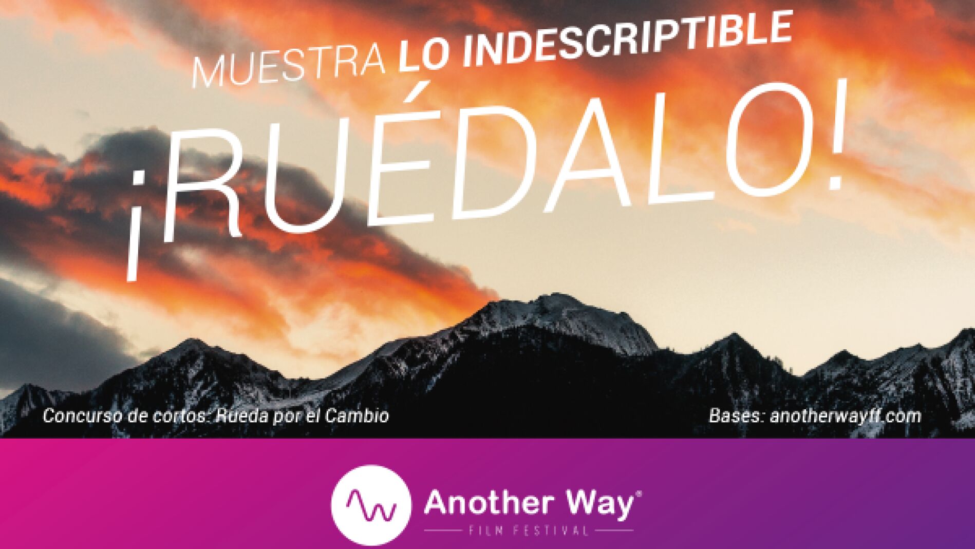 Another Way Film Festival abre convocatoria para participar en el concurso de cortos 'Rueda por el cambio'