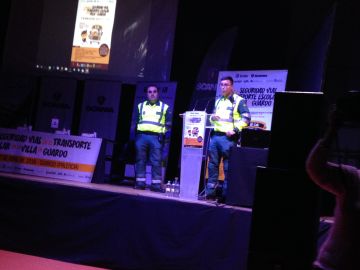 Se celebra I Jornada de Seguridad Vial en el Transporte Escolar en Palencia